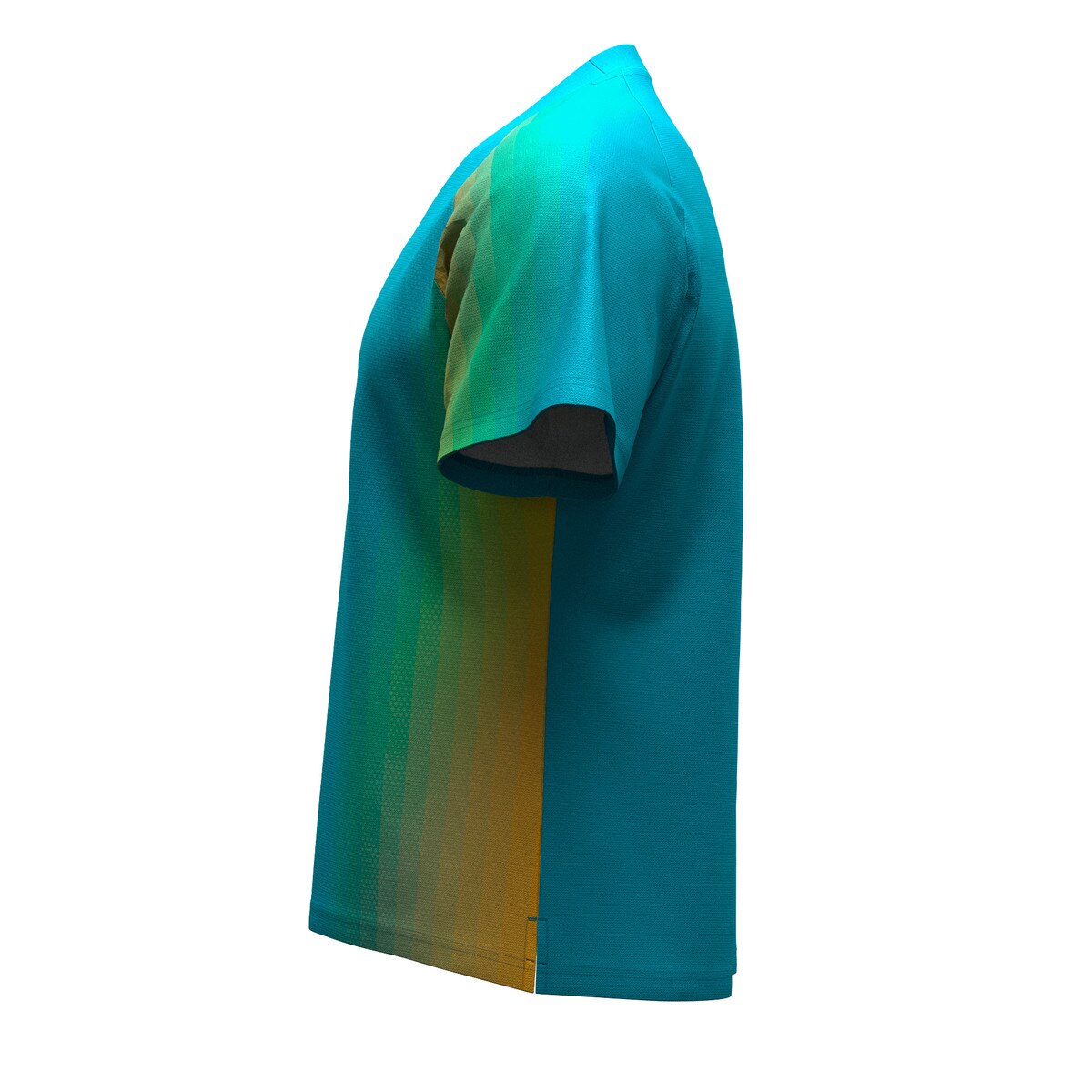 Butterfly Jenora Table Tennis Shirt - Turquoise-Blue - Left Side